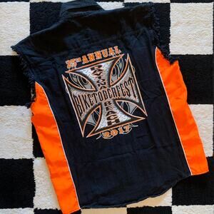 Biketober Fest Cutoff T-shirt